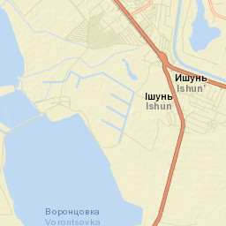 Ishun’ Street Map
