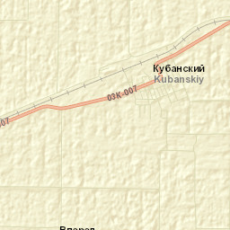 Kubanskiy Street Map