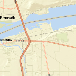 Umatilla Street Map