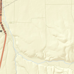 Milton-Freewater Street Map
