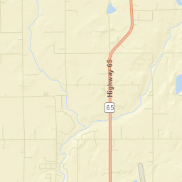 Kanabec County Street Map