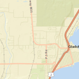 Gladstone Street Map