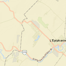 L'Épiphanie Street Map