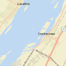 Lavaltrie Street Map