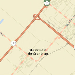 Saint-Germain-de-Grantham Street Map
