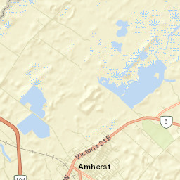 Amherst Street Map