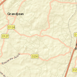 Saint-Hilaire-de-Villefranche Street Map