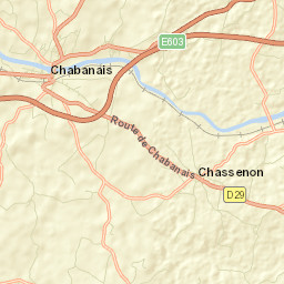 Chabanais Street Map