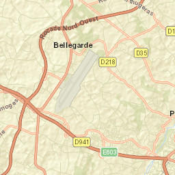Haute-Vienne Street Map