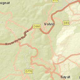 Volvic Street Map