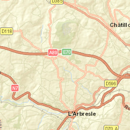 Saint-Germain-Nuelles Street Map