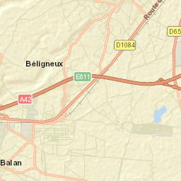 Balan Street Map
