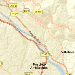 Saint-Sorlin-en-Bugey Street Map