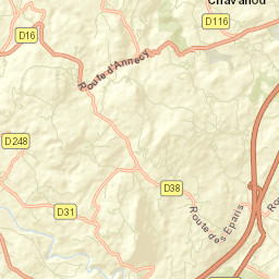 Marcellaz-Albanais Street Map