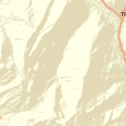 Thônes Street Map