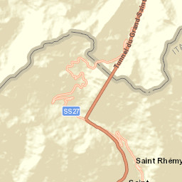 Saint-Rhémy Street Map