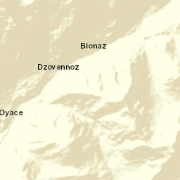 Oyace Street Map