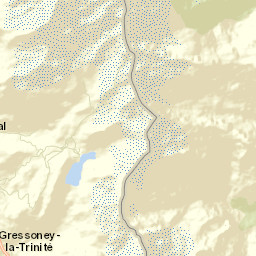 Gressoney-La-Trinitè Street Map
