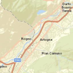 Rogno Street Map
