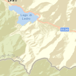 Molina di Ledro Street Map