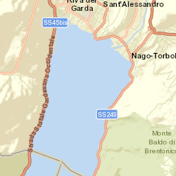 Nago-Torbole Street Map