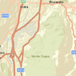 Trambileno Street Map