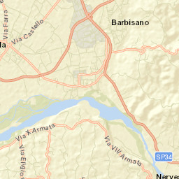 Barbisano Street Map
