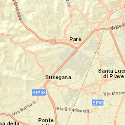 Santa Lucia di Piave Street Map