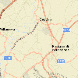 Puia-Villanova Street Map