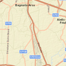 Sevegliano Street Map
