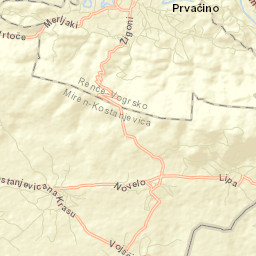 Renče Street Map