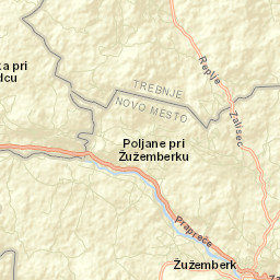 Žužemberk Street Map