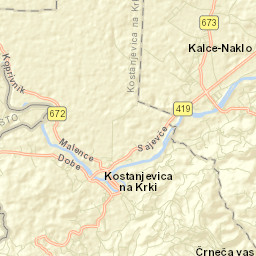 Kostanjevica na Krki Street Map