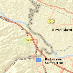 Bregana Street Map