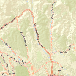 Dubrava Street Map
