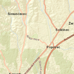 Sesvete Street Map