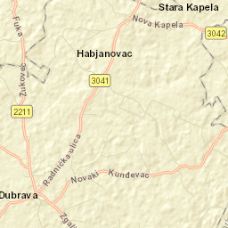 Općina Dubrava Street Map