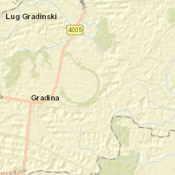 Gradina Street Map