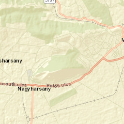 Villány Street Map