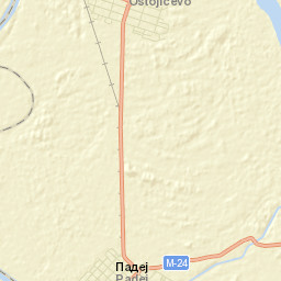 Ostojićevo Street Map