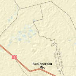Comuna Becicherecu Mic Street Map