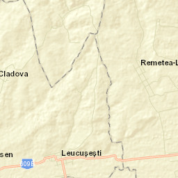 Comuna Mănăştiur Street Map