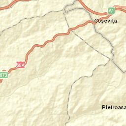 Comuna Curtea Street Map