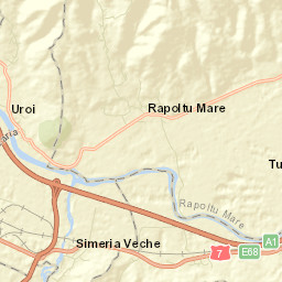 Rapoltu Mare Street Map