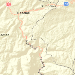 Săsciori Street Map