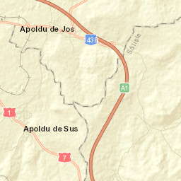 Apoldu de Jos Street Map