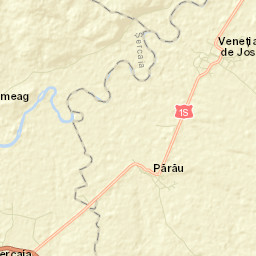 Comuna Pârâu Street Map