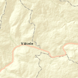 Vâlcele Street Map