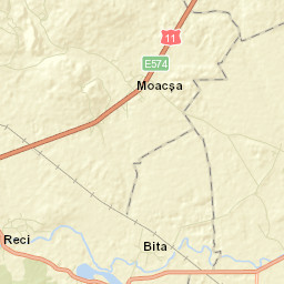 Moacşa Street Map