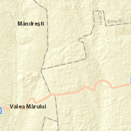 Mândrești Street Map